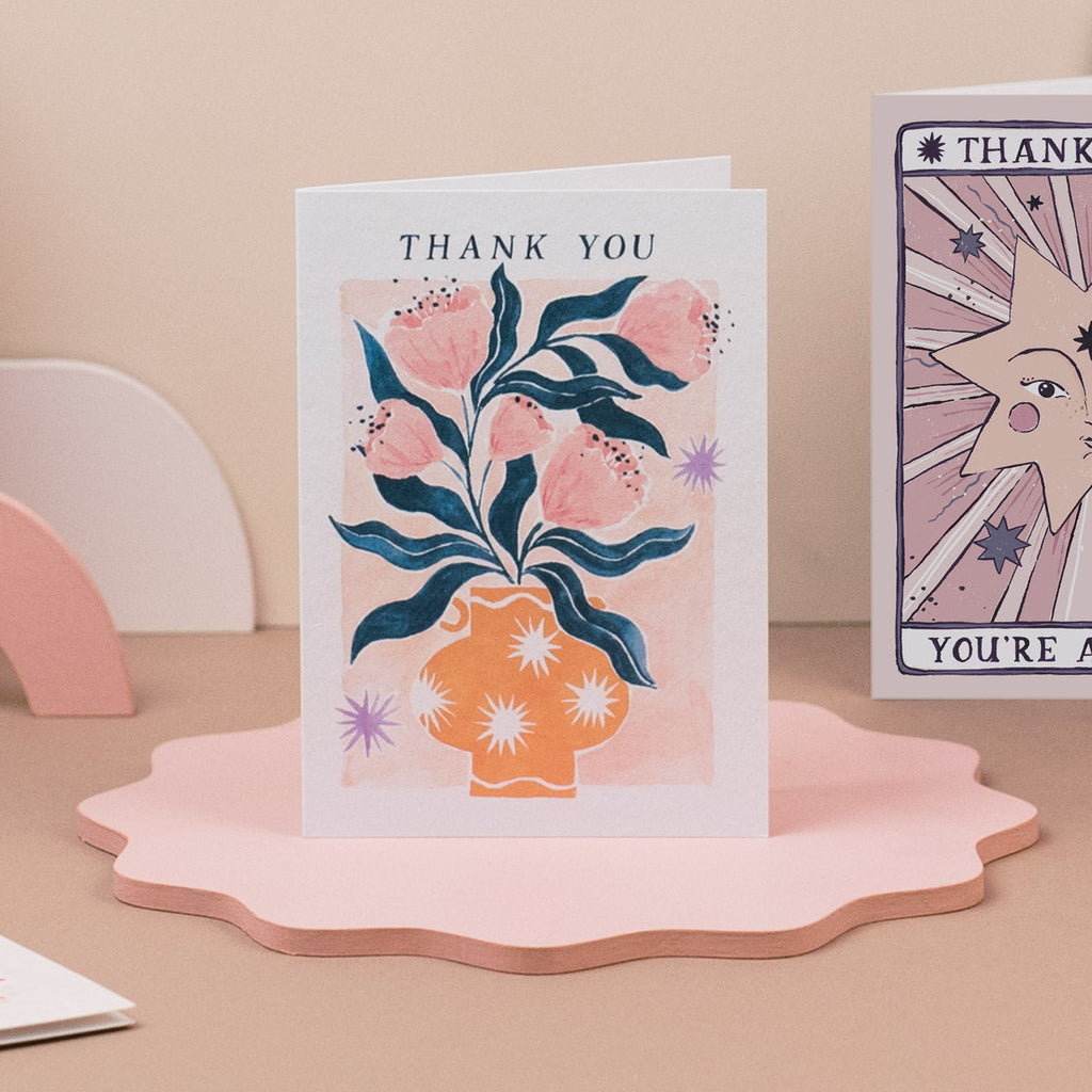 A thank you card from Sister Paper Co.