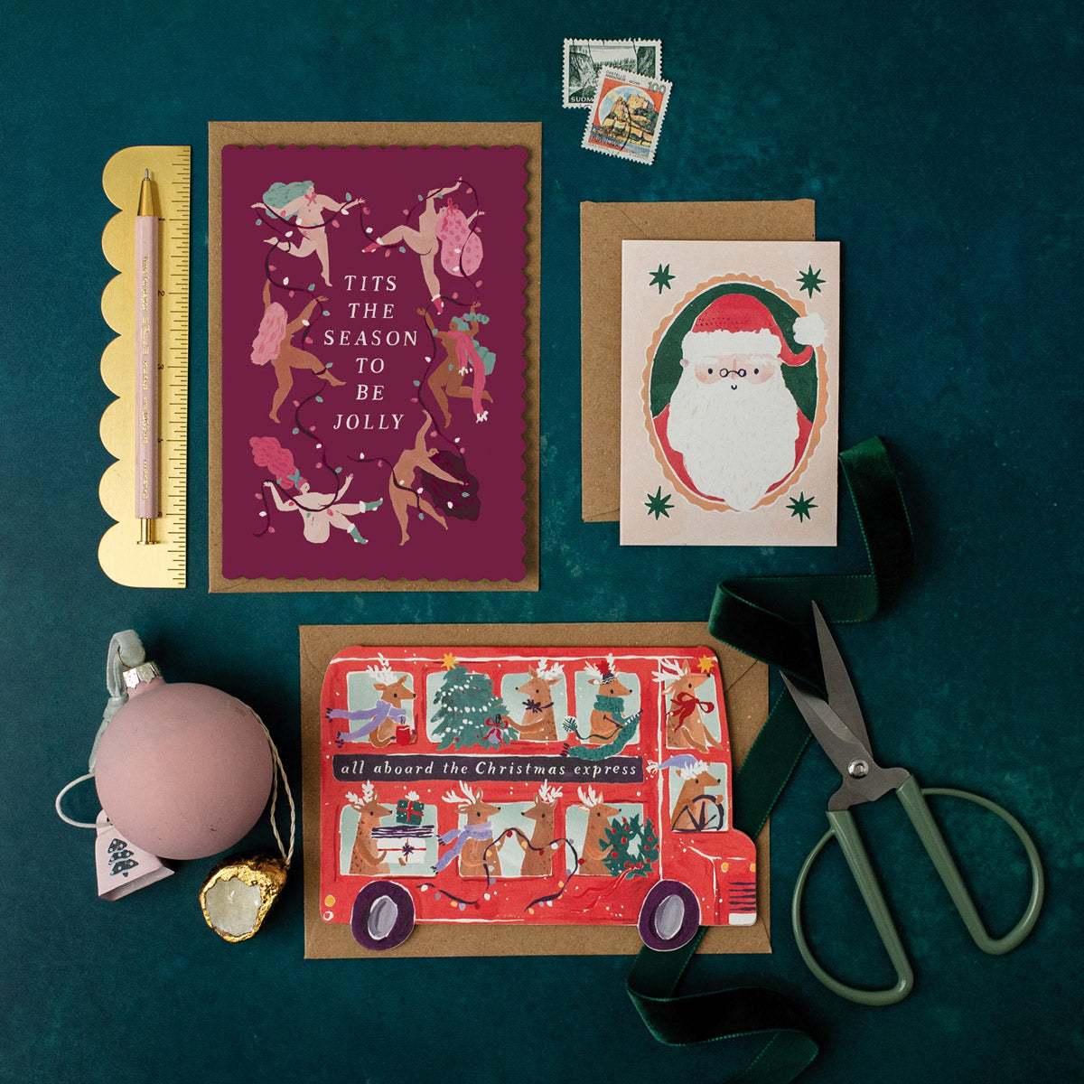 Feminist and funny Christmas cards