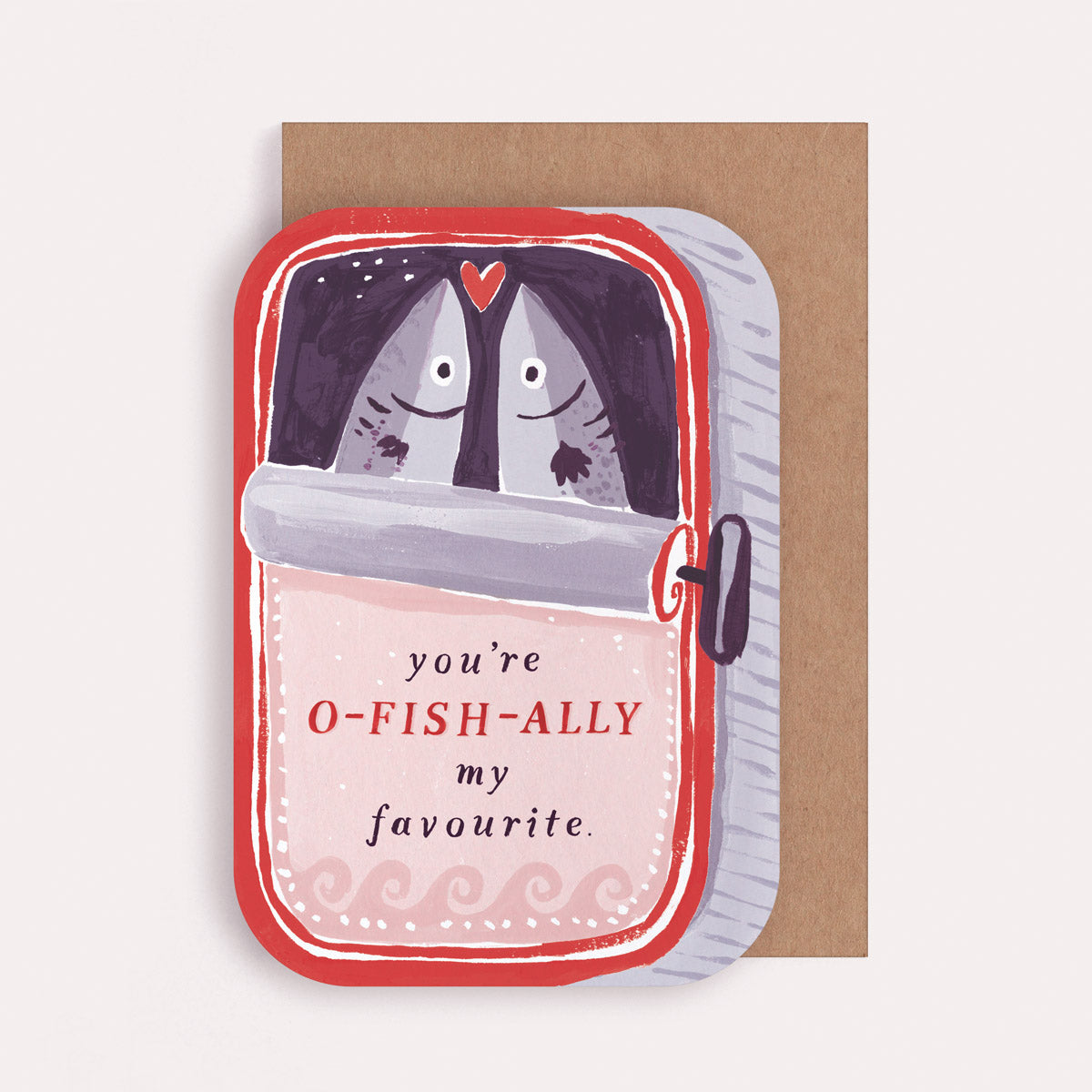 Sardines Pun Valentines Cards