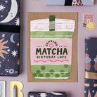 Matcha birthday card by Sister Paper Co
