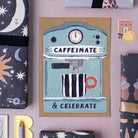 Coffee birthday card by Sister Paper Co