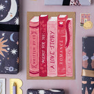 Book lover Valentine's card by Sister Paper Co