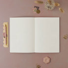 Luxury plain page notebook with blank white pages
