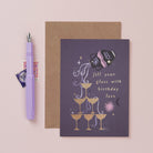 An Aquarius birthday card from Sister Paper Co.
