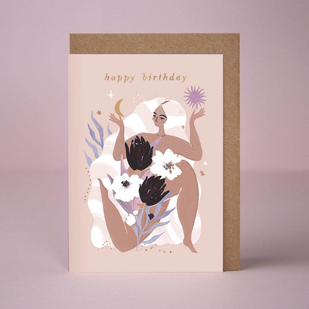 A Virgo birthday card from Sister Paper Co.